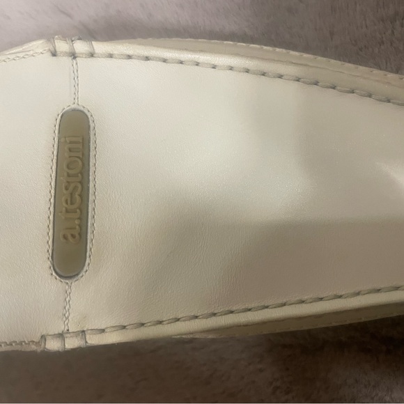 A. TESTONI mens leather slip ons - Picture 4 of 4